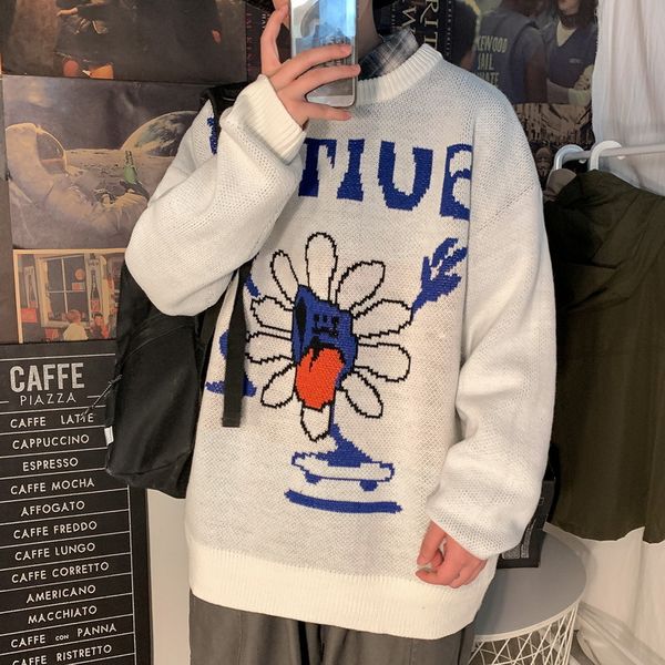 2021 new fashion o-neck sweater men's hip hop streetwear pull oversized -5xl long sleeves pullover for autumn spring winter f9qu, White;black
2021 new fashion o-neck sweater men's hip hop streetwear pull oversized -5xl long sleeves pullover for autumn spring winter f9qu, White;black