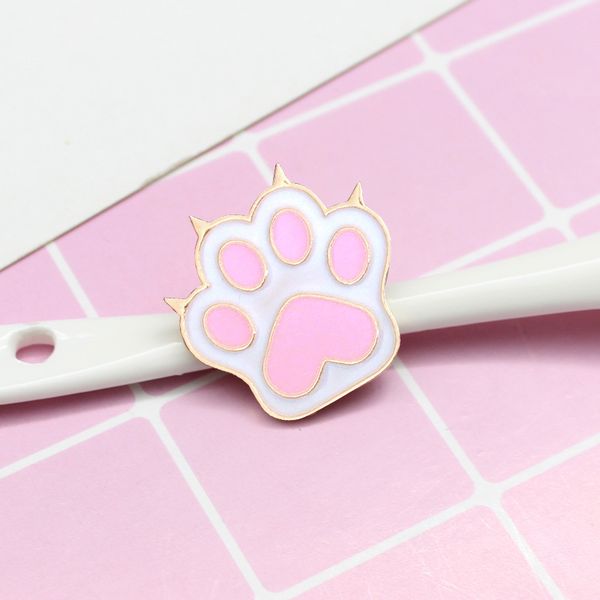 cat claw cute white pink personality pins creative decoration special enamel cartoon lapel denim compact animal, Blue
cat claw cute white pink personality pins creative decoration special enamel cartoon lapel denim compact animal, Blue
