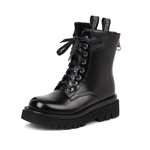 boots lucyever women black pu leather lace up ankle vintage big toe platform motorcycle woman autumn winter short booties
boots lucyever women black pu leather lace up ankle vintage big toe platform motorcycle woman autumn winter short booties