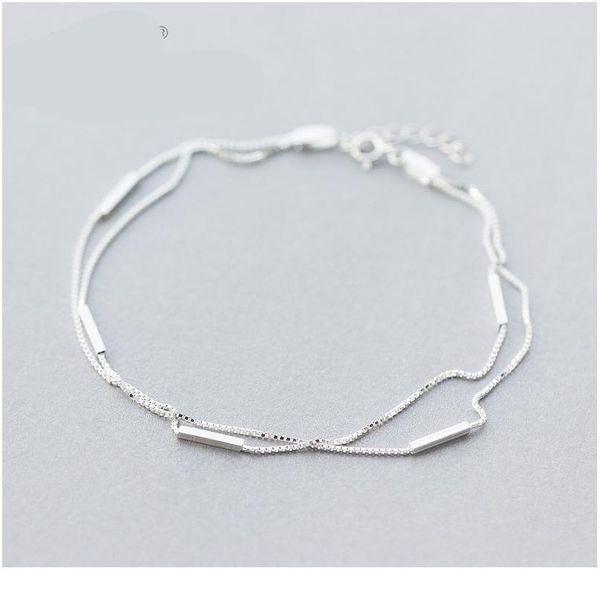 925 sterling silver fashion two layers snake chain anklet for women s925 ankle chain bracelet adjustabl qyltuv, Red;blue
925 sterling silver fashion two layers snake chain anklet for women s925 ankle chain bracelet adjustabl qyltuv, Red;blue