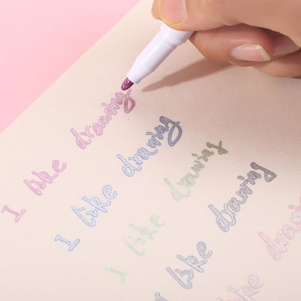 8pcs/set Colorful Double Line Pen Highlighter Fluorescent Marker Candy Color Student Multicolor Hand Note Pen For School Poster
8pcs/set Colorful Double Line Pen Highlighter Fluorescent Marker Candy Color Student Multicolor Hand Note Pen For School Poster