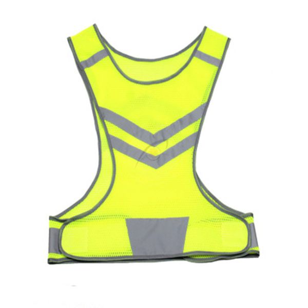 Image of LED Reflective Running Vest with High Visibility Safty Lights Adjustable Gear Stripes Night Sports Safety Belt for Riding