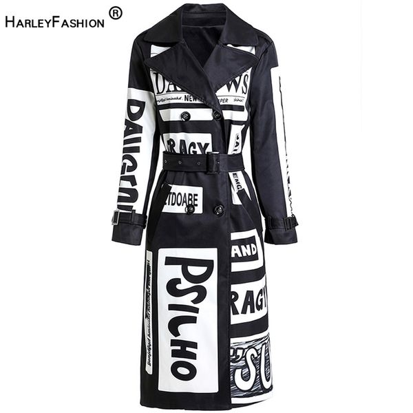 harleyfashion autumn winter women long coat letters printing high street stylish graffiti casual quality windbreaker trench 201211, Tan;black
harleyfashion autumn winter women long coat letters printing high street stylish graffiti casual quality windbreaker trench 201211, Tan;black