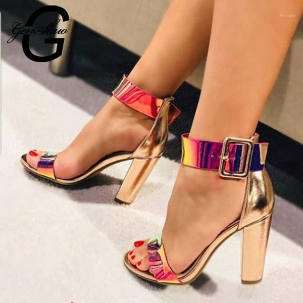 sandals genshuo chunky heel women ankle strap gladiator women's summer shoes fashion female sandalias cover party shoes1, Black
sandals genshuo chunky heel women ankle strap gladiator women's summer shoes fashion female sandalias cover party shoes1, Black