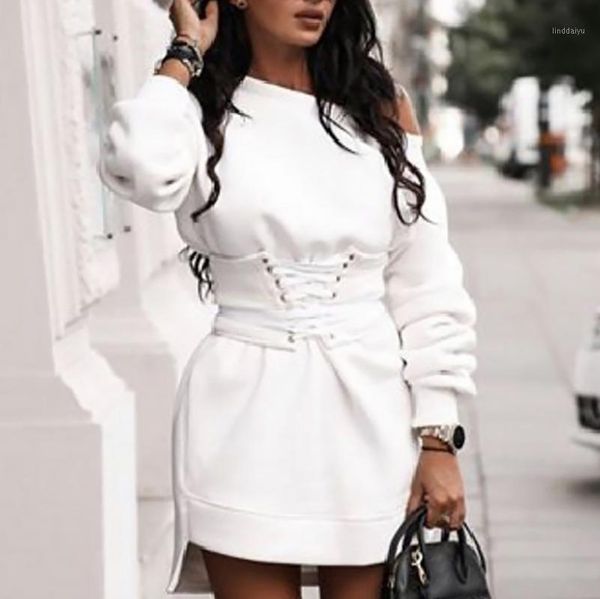winter women white dress o-neck long sleeve fleece thick dress+waistband belt bandage sweatshirt dresses vestidos ladies dresses1, Black;gray
winter women white dress o-neck long sleeve fleece thick dress+waistband belt bandage sweatshirt dresses vestidos ladies dresses1, Black;gray