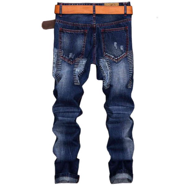 jeans men's fashion men's ripped spring patchwork hollow out printed beggar cropped pants man cowboys casual trousers yqfw, Blue
jeans men's fashion men's ripped spring patchwork hollow out printed beggar cropped pants man cowboys casual trousers yqfw, Blue