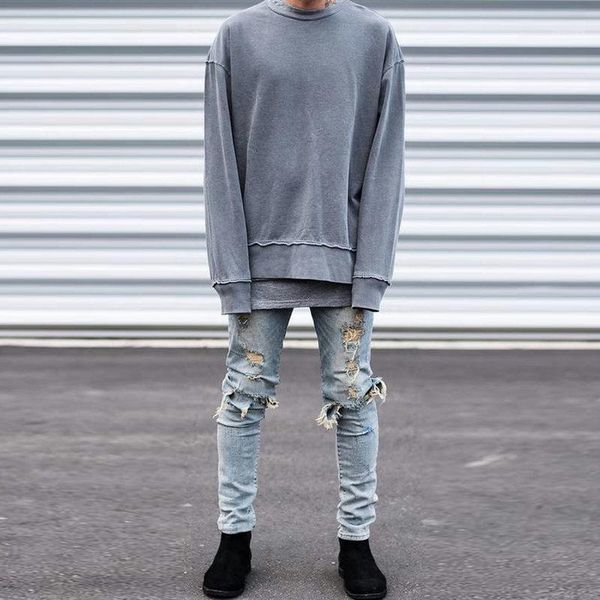cross-border knee damage tube cutting big hole speed sell tong technology cultivate morality thin elastic jeans1, Blue
cross-border knee damage tube cutting big hole speed sell tong technology cultivate morality thin elastic jeans1, Blue