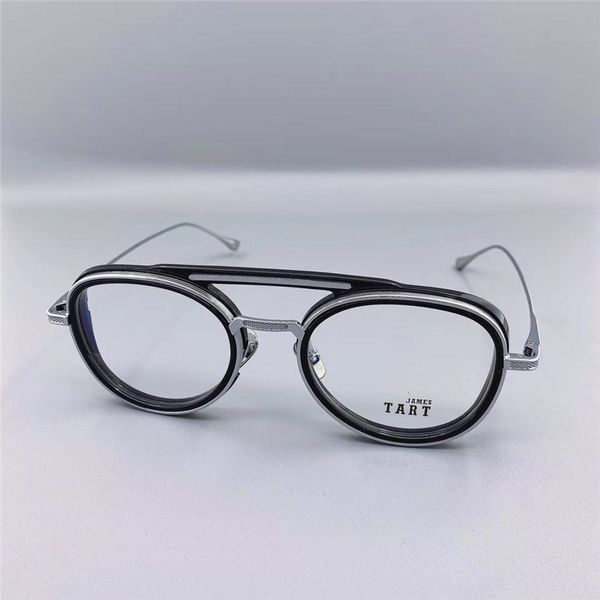 tart398 new popular optical glasses vintage classic plate round clear lens frame glasses trend avant-garde eyewear come with advanced box, White;black 
tart398 new popular optical glasses vintage classic plate round clear lens frame glasses trend avant-garde eyewear come with advanced box, White;black