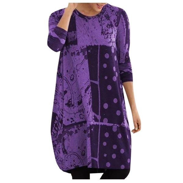 #60 women fashion printed loose mid-length long sleeve pocket dress new fashion street loose dresses vestido de mujer, Black;gray
#60 women fashion printed loose mid-length long sleeve pocket dress new fashion street loose dresses vestido de mujer, Black;gray