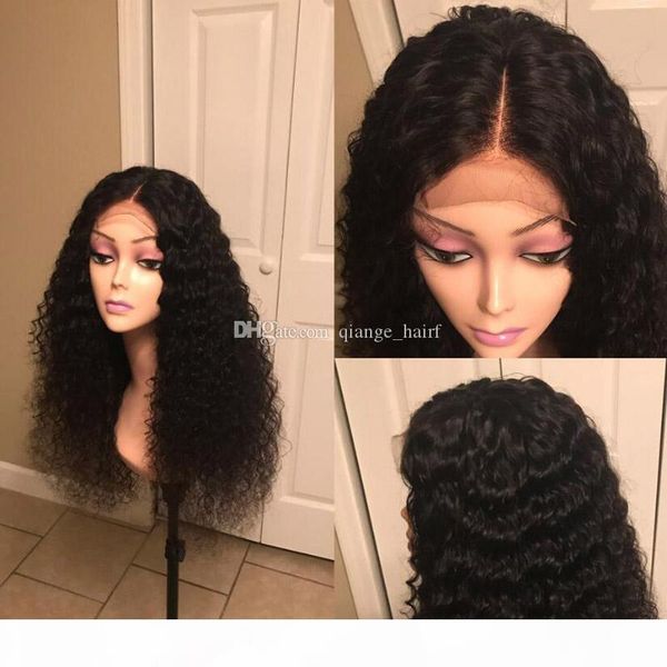 kinky curly wig lace front human hair wigs for women black 150 density full pre plucked gluless lace wig remy, Black;brown
kinky curly wig lace front human hair wigs for women black 150 density full pre plucked gluless lace wig remy, Black;brown