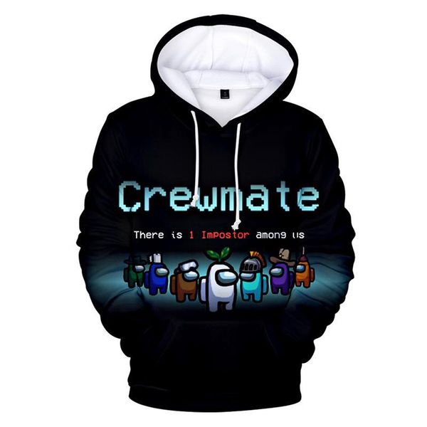 2021 new game among us 3d print hoodie sweatshirts men women fashion casual pullover harajuku streetwear oversized hoodies, Black
2021 new game among us 3d print hoodie sweatshirts men women fashion casual pullover harajuku streetwear oversized hoodies, Black