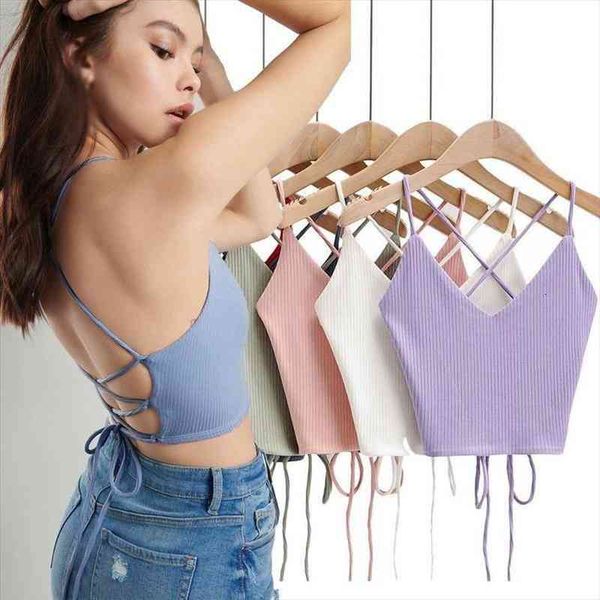 summer women fashion v-neck bandage solid knitted tank solid color crop strap bra camis y2k aesthet, White
summer women fashion v-neck bandage solid knitted tank solid color crop strap bra camis y2k aesthet, White