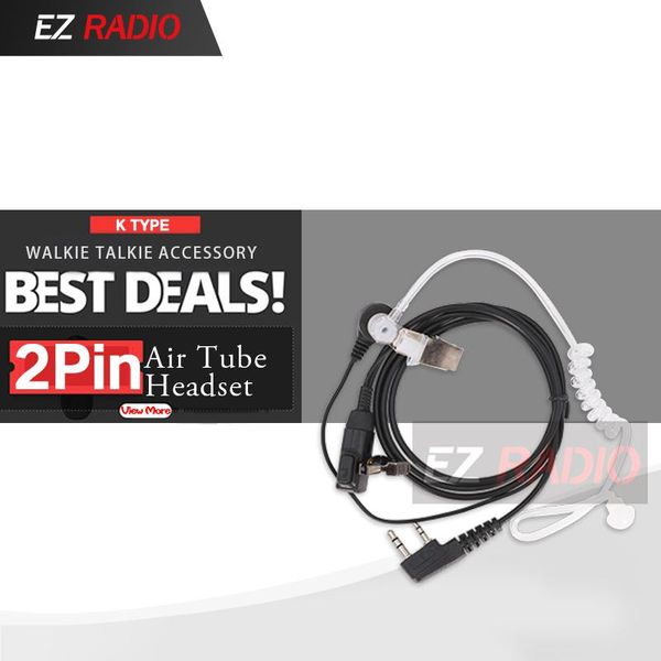 1-50pcs pmic air acoustic tube earpiece walkie talkie headset for baofeng uv-5r tg-uv2 plus h777 rt22 rt80 th-uv8000d
1-50pcs pmic air acoustic tube earpiece walkie talkie headset for baofeng uv-5r tg-uv2 plus h777 rt22 rt80 th-uv8000d