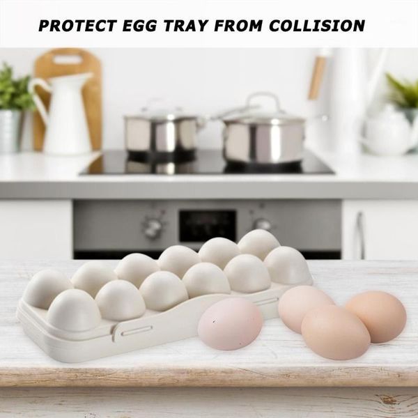 storage bottles & jars 12 seats plastic egg box tray holder containers organizer kitchen fridge crisper anti-collision accessories1
storage bottles & jars 12 seats plastic egg box tray holder containers organizer kitchen fridge crisper anti-collision accessories1