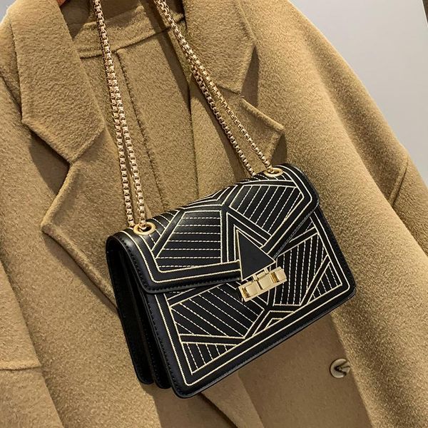 cross body embroidery thread small pu leather crossbody bags for women 2021 fashion luxury shoulder handbags chain hand bag
cross body embroidery thread small pu leather crossbody bags for women 2021 fashion luxury shoulder handbags chain hand bag