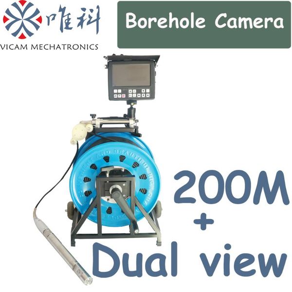 cameras vicam borehole inspection camera waterproof 20bars under water 200m video with depth counter
cameras vicam borehole inspection camera waterproof 20bars under water 200m video with depth counter