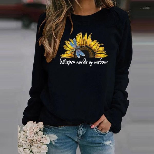 women's hoodies & sweatshirts fashion womens leisure sunflower print long sleeve round neck pullovers women casual loose 2021 1, Black
women's hoodies & sweatshirts fashion womens leisure sunflower print long sleeve round neck pullovers women casual loose 2021 1, Black