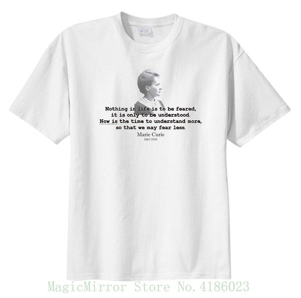 мари кюри котировка - ничто в жизни следует опасаться - thinkershirtstrade; мужская с коротким рукавом футболки печати спорта толстовка с ка 
мари кюри котировка - ничто в жизни следует опасаться - thinkershirtstrade; мужская с коротким рукавом футболки печати спорта толстовка с ка