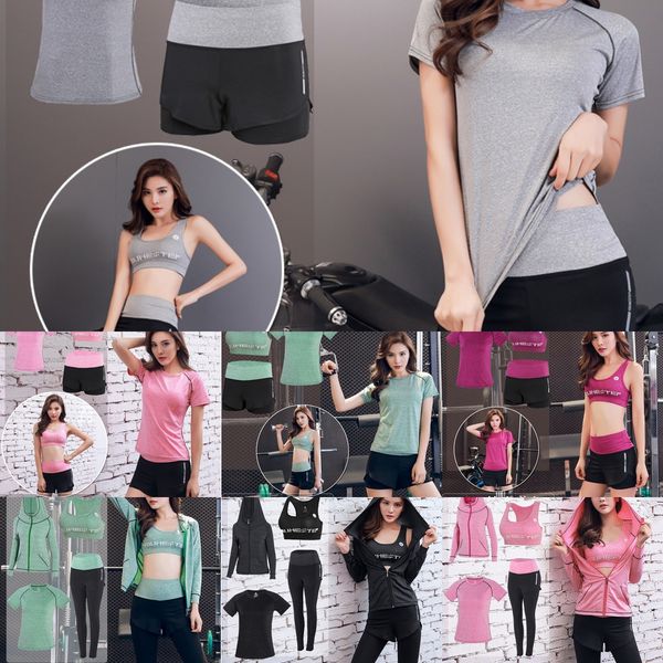 yoga women's net red new spring and summer yoga suit suitgym professional running fast dry clothes loose morning running suit evweo, Gray
yoga women's net red new spring and summer yoga suit suitgym professional running fast dry clothes loose morning running suit evweo, Gray