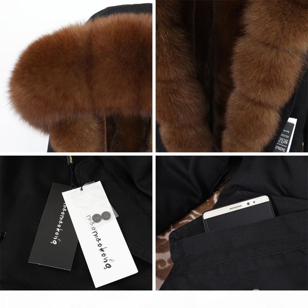 parka part женщины casaco feminino casacos de invernoabrigo mujer2019 новый настоящий меховой воротник зимний пальто женская куртка плюс вел, Black
parka part женщины casaco feminino casacos de invernoabrigo mujer2019 новый настоящий меховой воротник зимний пальто женская куртка плюс вел, Black