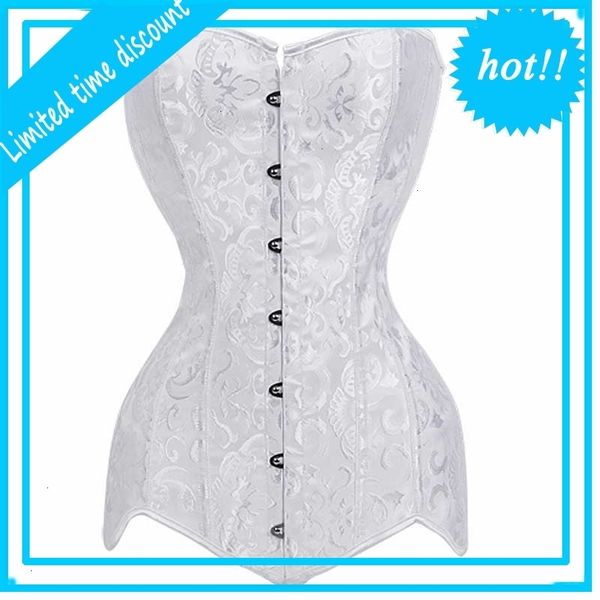 drop shipping corset long corsets black white korset overbust waist floral bustier women plus size gorset
drop shipping corset long corsets black white korset overbust waist floral bustier women plus size gorset