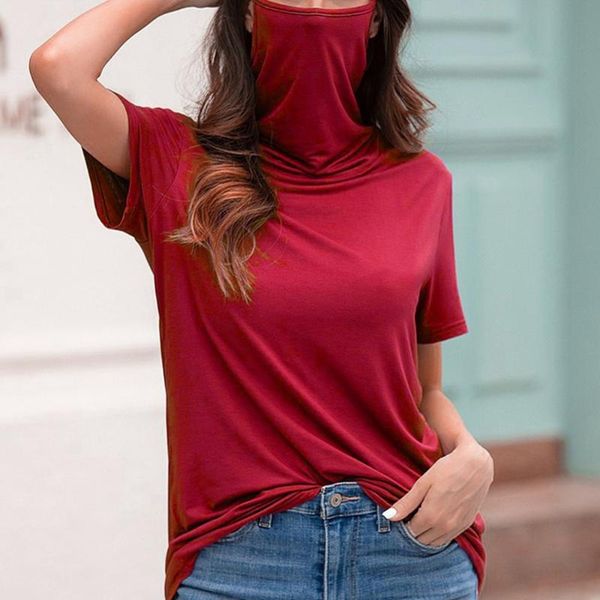 outdoor t-shirts 2021 women casual summer t shirt short batwing sleeve loose solid turtleneck tee femme tees, Gray;blue
outdoor t-shirts 2021 women casual summer t shirt short batwing sleeve loose solid turtleneck tee femme tees, Gray;blue