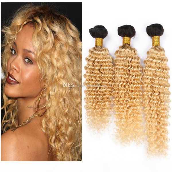 two tone human hair weaves 1b 613 blonde virgin hair extensions 3pcs lot blonde ombre deep curly human hair extensions, Black;brown
two tone human hair weaves 1b 613 blonde virgin hair extensions 3pcs lot blonde ombre deep curly human hair extensions, Black;brown