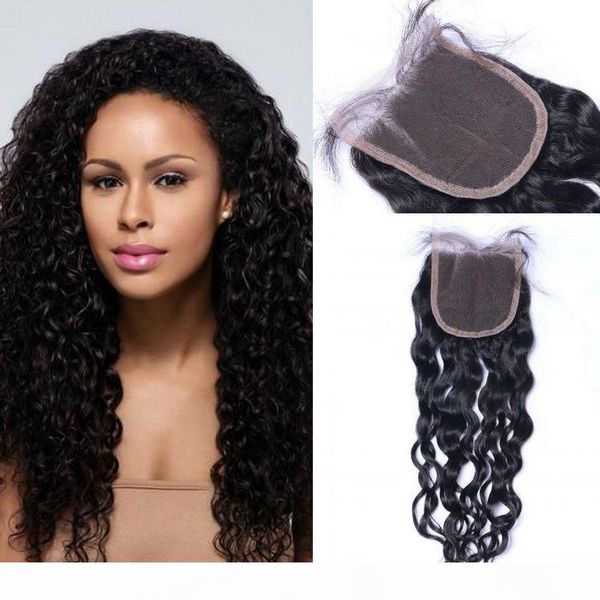 unprocessed mongolian virgin hair water wave lace closure natural color part closure 1 piece human hair, Black;brown
unprocessed mongolian virgin hair water wave lace closure natural color part closure 1 piece human hair, Black;brown