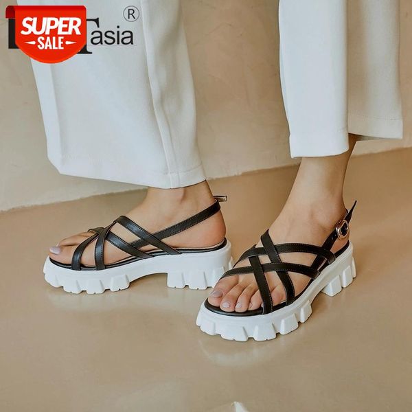 doratasia ladies summer brand high wedges sandals summer genuine leather sandals women comfy flat platform shoes woman #kq4n, Black
doratasia ladies summer brand high wedges sandals summer genuine leather sandals women comfy flat platform shoes woman #kq4n, Black