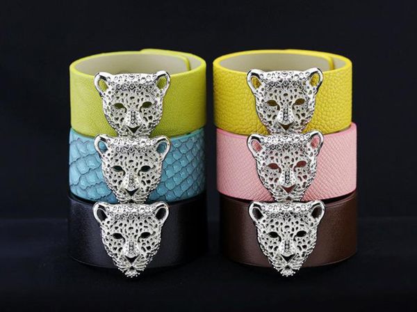 charm bracelet vintage punk leopard wholesale jewerly opening bracelets & bangles leather bracelet, Golden;silver
charm bracelet vintage punk leopard wholesale jewerly opening bracelets & bangles leather bracelet, Golden;silver