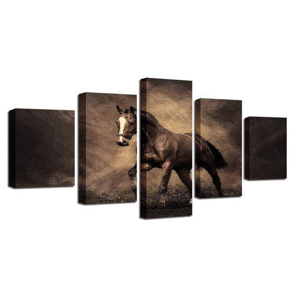 5 panel framed wall art auspicious retro running horse painting pictures print on canvas animal the picture for home modern decoration
5 panel framed wall art auspicious retro running horse painting pictures print on canvas animal the picture for home modern decoration