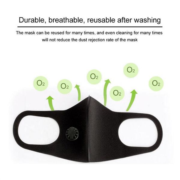 factory6zhhvalve black anti pm2.5 dust mask breathing with filters protective face mouth cotton masks respirator washable reusable
factory6zhhvalve black anti pm2.5 dust mask breathing with filters protective face mouth cotton masks respirator washable reusable
