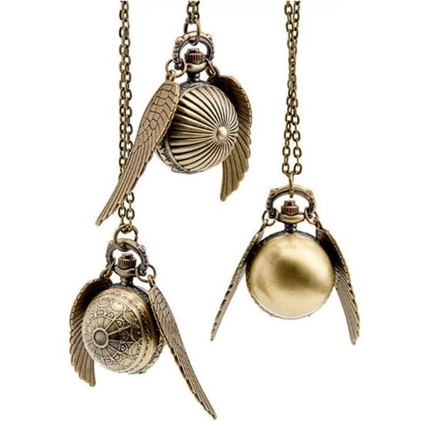 selling sweater necklaces round pocket watch harry pendant retro snitch quidditch wing clock pendant wholesale 10pcs/lot 201013, Silver
selling sweater necklaces round pocket watch harry pendant retro snitch quidditch wing clock pendant wholesale 10pcs/lot 201013, Silver