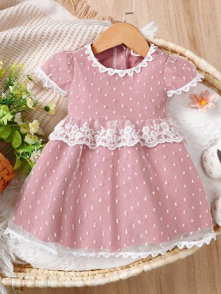 baby swiss dot sleep scallop trim dress she, Red;yellow
baby swiss dot sleep scallop trim dress she, Red;yellow