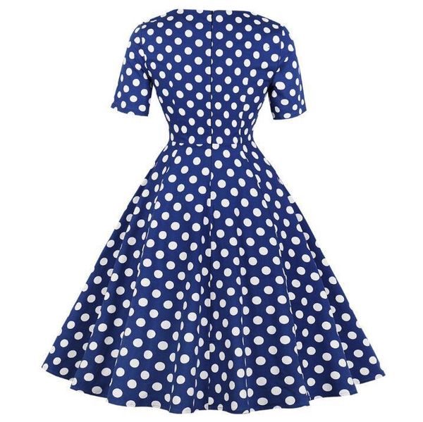 vintage gowns 50 s 60 retro bathrobe rockabilly pin up audrey hepburn elegant summer dress short sleeve polka dots tjls, Black;gray
vintage gowns 50 s 60 retro bathrobe rockabilly pin up audrey hepburn elegant summer dress short sleeve polka dots tjls, Black;gray