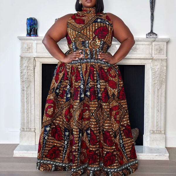 2021 ethnic summer print long dress of female african fashion turtleneck elegant evening off the shoulder dressed plus size rfhw, Black;gray
2021 ethnic summer print long dress of female african fashion turtleneck elegant evening off the shoulder dressed plus size rfhw, Black;gray