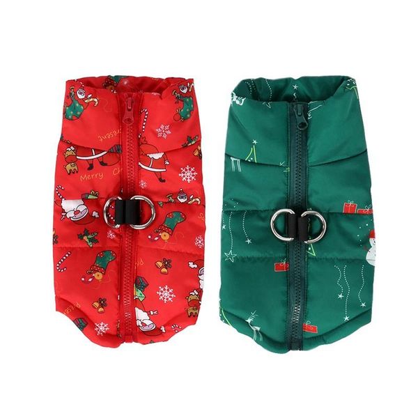 dog apparel pet cotton padded zip up coat skiing warm sleeveless jacket with d rings christmas costume s-5xl
dog apparel pet cotton padded zip up coat skiing warm sleeveless jacket with d rings christmas costume s-5xl