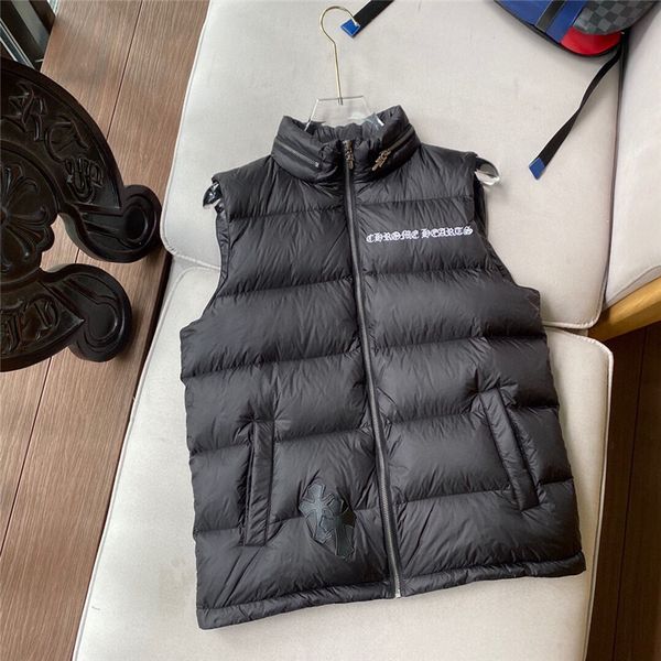 autumn / winter 20 crosin cross sanskrit embroidery men's hooded down jacket windbreaker vest jacket, Black
autumn / winter 20 crosin cross sanskrit embroidery men's hooded down jacket windbreaker vest jacket, Black
