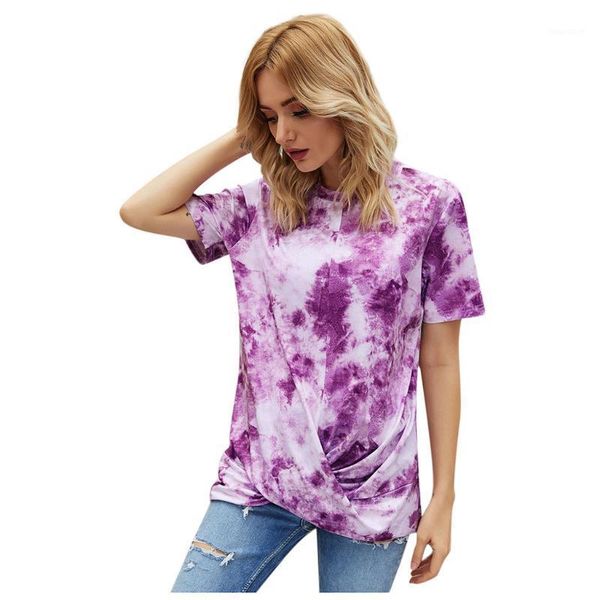 loose casual women gradient color print blouse and tie-dye shirt o neck tri-color gradient print short sleeves shirt 2xl1, White
loose casual women gradient color print blouse and tie-dye shirt o neck tri-color gradient print short sleeves shirt 2xl1, White