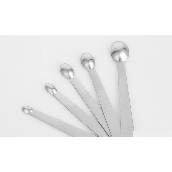 set of 5 stainless steel round measuring spoons for measuring liquid and dry ingredients drop smidgen pinc jllkyi comb2010
set of 5 stainless steel round measuring spoons for measuring liquid and dry ingredients drop smidgen pinc jllkyi comb2010