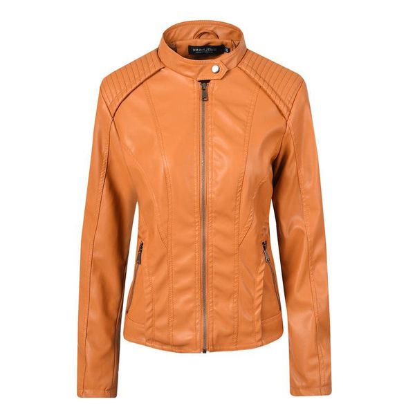 women's jackets woman faux leather 2021 biker motorcycle fashion coat slim fit overcoat outerwear streetwear pink brown black, Black;brown
women's jackets woman faux leather 2021 biker motorcycle fashion coat slim fit overcoat outerwear streetwear pink brown black, Black;brown