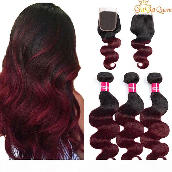 ombre body wave bundles with closure burgundy peruvian hair weave bundles with closure 1b 99j ombre human hair 3 bundles with closure, Black;brown
ombre body wave bundles with closure burgundy peruvian hair weave bundles with closure 1b 99j ombre human hair 3 bundles with closure, Black;brown
