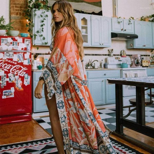 cover-ups bohemian floral printed beachwear vintage kimono holiday bikini cover up robe de plage sarong beach swimsuit cover-ups1
cover-ups bohemian floral printed beachwear vintage kimono holiday bikini cover up robe de plage sarong beach swimsuit cover-ups1