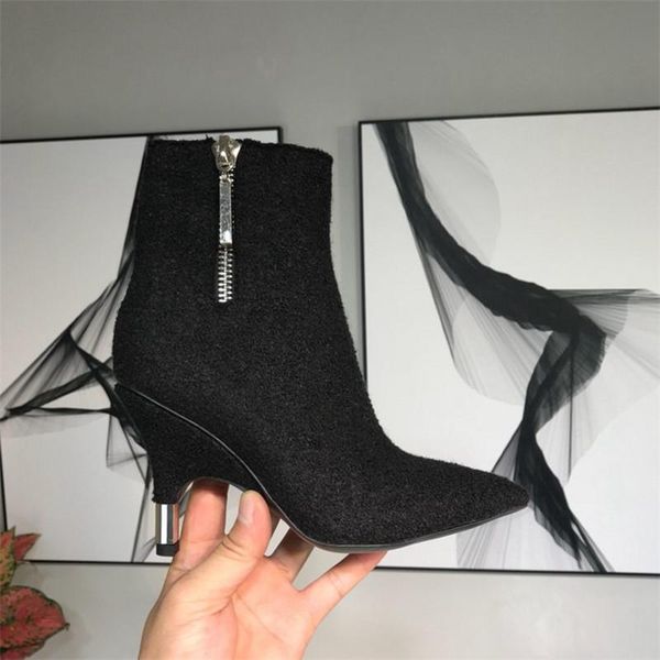женщины boots лодыжки острым носом на высоком каблуке ткань сплошные цвета женская обувь осень зима переодевание, Black
женщины boots лодыжки острым носом на высоком каблуке ткань сплошные цвета женская обувь осень зима переодевание, Black