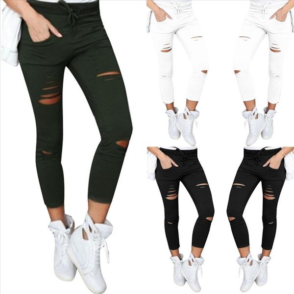 skinny jeans women denim pants holes destroyed knee pencil pants casual trousers black white stretch ripped jeans sw
skinny jeans women denim pants holes destroyed knee pencil pants casual trousers black white stretch ripped jeans sw