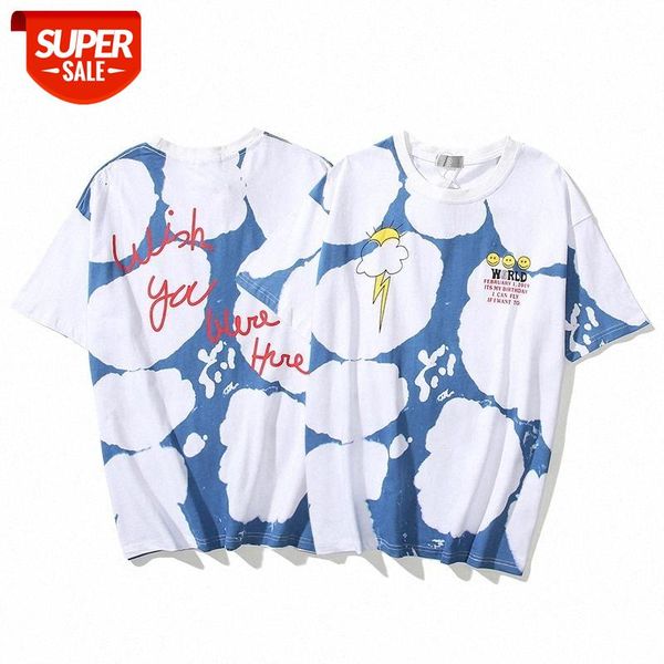 i wish you were here letter foam oversize tie dye tshirts men and women o neck hip hop casual tees short sleeve loose t-shirt #d57i, White;black
i wish you were here letter foam oversize tie dye tshirts men and women o neck hip hop casual tees short sleeve loose t-shirt #d57i, White;black