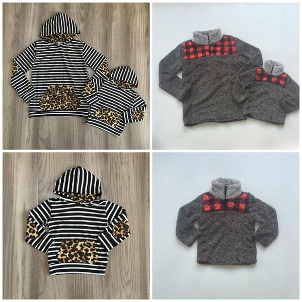 fall/winter outfits baby girls mommy & me fleece cotton hoodie clothes children plaid leopard black stripe cotton boutique 201126, White
fall/winter outfits baby girls mommy & me fleece cotton hoodie clothes children plaid leopard black stripe cotton boutique 201126, White