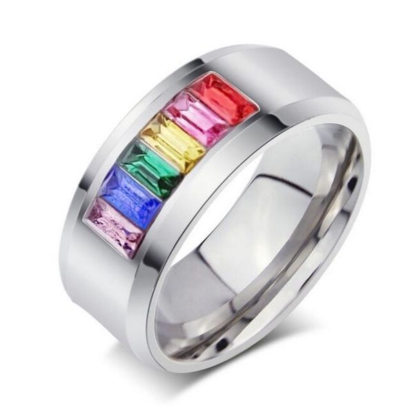 fashion multicolor crystal ring for women and men stainless steel jewerly promotion wholesale, Slivery;golden
fashion multicolor crystal ring for women and men stainless steel jewerly promotion wholesale, Slivery;golden