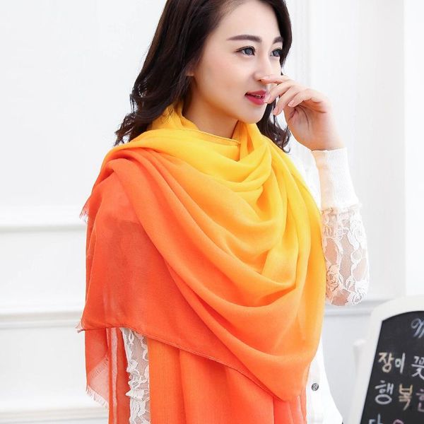 shawls autumn winter women scarf fashion gradient long voile scarves echarpe foulard femme shawl scarfs for ladies 190*100cm, Blue;gray
shawls autumn winter women scarf fashion gradient long voile scarves echarpe foulard femme shawl scarfs for ladies 190*100cm, Blue;gray
