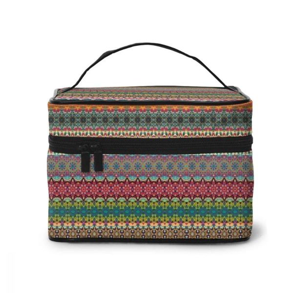noisydesigns tote makeup bag colorful tribal vintage ethnic cosmetics case storage travel portable organizer large capacity
noisydesigns tote makeup bag colorful tribal vintage ethnic cosmetics case storage travel portable organizer large capacity